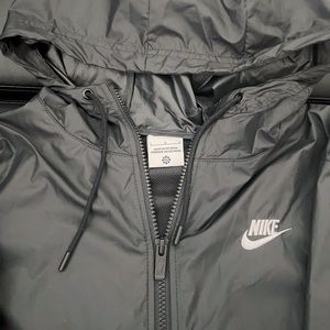 Woman Nike all black track jacket